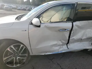 2020 Acura MDX Sport Hybrid w/Advance Pkg with VIN 5J8YD7H72LL001155, listed as a Copart auction lot 76534484 with 49,749 mi miles and Salvage Title. Bid and sale history available at carsss.com. Image 7.