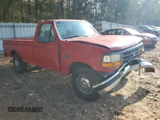 1995 Ford F-250 with VIN 1FTHF25F9SNB31802, listed as a Copart auction lot 81631674 with 0 mi miles and Salvage Title. Bid and sale history available at carsss.com. Image 4.