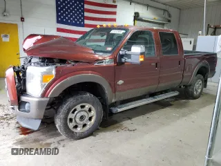 2016 Ford F-250 Lariat z VIN 1FT7W2BT8GEC78223, wystawiony jako Copart lot #51812555 z przebiegiem 120 754 mil mil oraz Szkody całkowita. Historia ofert i sprzedaży dostępna na DreamBid. Obrazek 1.