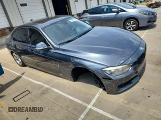 2014 BMW 3 Series 320i xDrive with VIN WBA3C3C50EF986791, listed as a Copart auction lot 62003805 with 109,556 mi miles and Salvage title. Bid and sale history available at DreamBid. Image 4.