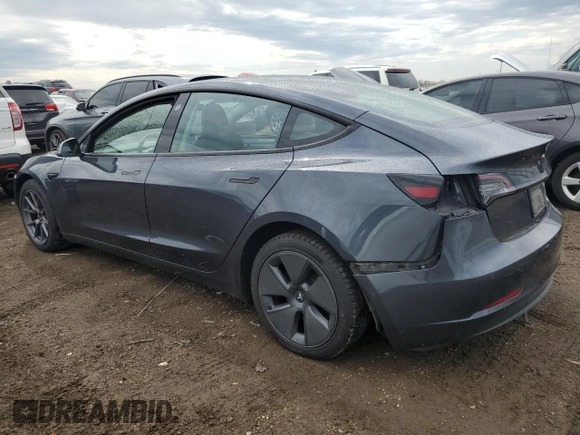 2021 Tesla Model 3 Long Range z VIN 5YJ3E1EB2MF066149, wystawiony jako Copart lot #53374765 z przebiegiem 119 771 mil mil oraz Szkoda całkowita • Salvage title. Historia ofert i sprzedaży dostępna na DreamBid. Obrazek 2.