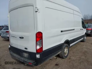 2023 Ford Transit Cargo with VIN 1FTBR3U80PKA70337, listed as a IAAI auction lot 41895248 with 51,430 mi miles and . Bid and sale history available at DreamBid. Image 4.