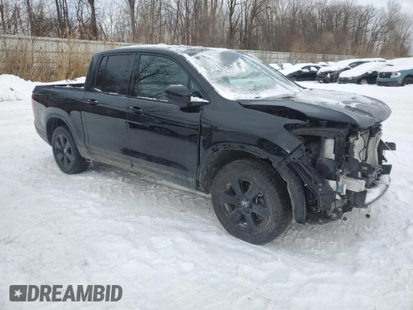 2020 Honda Ridgeline Black Edition with VIN 5FPYK3F82LB012580, listed as a Copart auction lot 45632295 with 118,523 mi miles and Clean title. Bid and sale history available at DreamBid. Image 4.