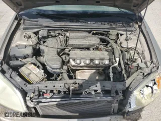 2002 Honda Civic EX with VIN 1HGES26782L002498, listed as a Copart auction lot 48849655 with 243,585 mi miles and Salvage Title. Bid and sale history available at carsss.com. Image 11.