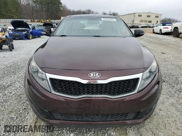 2012 Kia Optima EX with VIN 5XXGN4A69CG018316, listed as a Copart auction lot 43252345 with 131,165 mi miles and Salvage Title. Bid and sale history available at carsss.com. Image 5.