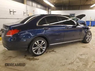 2021 Mercedes-Benz C 300 with VIN W1KWF8EB9MR642810, listed as a Copart auction lot 43569315 with 30,403 mi miles and Salvage title. Bid and sale history available at DreamBid. Image 3.