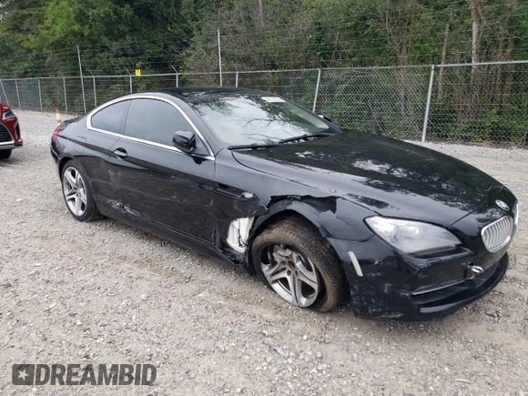 2013 BMW 6 Series 650i with VIN WBAYM9C52DDW20346, listed as a Copart auction lot 68133324 with 74,313 mi miles and Clean Title. Bid and sale history available at carsss.com. Image 4.