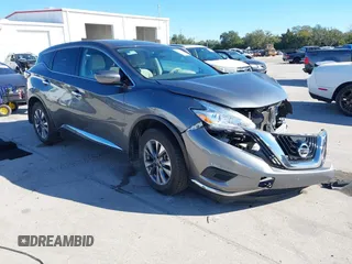 2017 Nissan Murano SL with VIN 5N1AZ2MG0HN139102, listed as a IAAI auction lot 41305044 with 107,869 mi miles and . Bid and sale history available at DreamBid. Image 1.