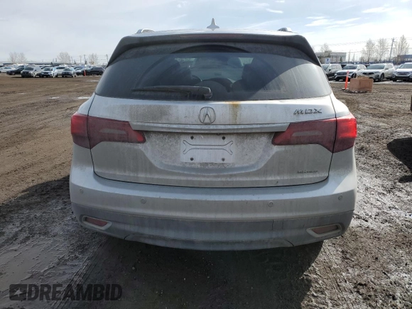 2015 Acura MDX Advance/Entertainment Pkg with VIN 5FRYD4H81FB503070, listed as a Copart auction lot 45485875 with 274,032 mi miles and Clean Title. Bid and sale history available at carsss.com. Image 6.