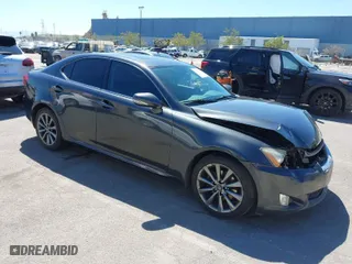 2009 Lexus IS 250 with VIN JTHBK262795103065, listed as a IAAI auction lot 41865923 with 174,677 mi miles. Bid and sale history available at carsss.com. Image 1.