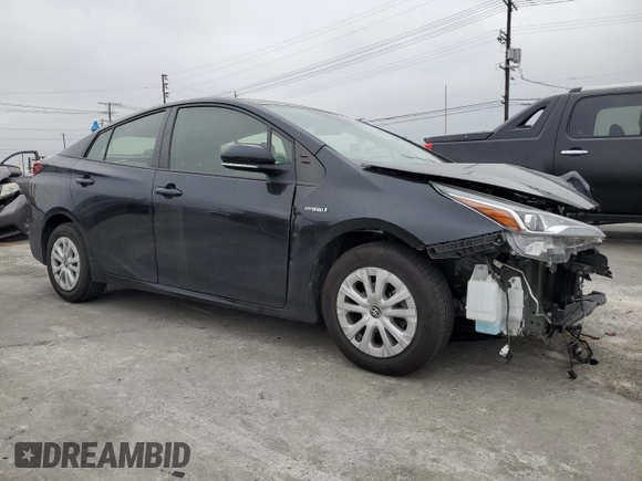 2021 Toyota Prius L Eco z VIN JTDKAMFU2M3148890, wystawiony jako Copart lot #60064065 z przebiegiem 58 226 mil mil oraz Szkoda całkowita • Salvage title. Historia ofert i sprzedaży dostępna na DreamBid. Obrazek 4.