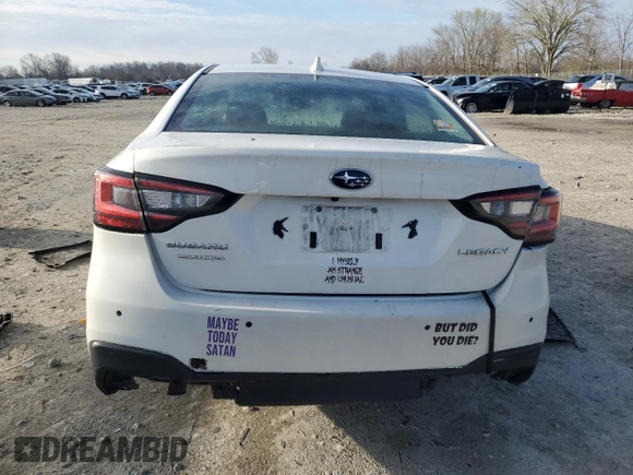 2021 Subaru Legacy with VIN 4S3BWAB61M3013780, listed as a Copart auction lot 51867945 with 92,214 mi miles and Non repairable. Bid and sale history available at DreamBid. Image 6.