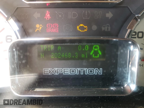 2007 Ford Expedition Eddie Bauer z VIN 1FMFU17557LA55621, wystawiony jako Copart lot #60856985 z przebiegiem 202 468 mil mil oraz Szkoda całkowita • Salvage title. Historia ofert i sprzedaży dostępna na DreamBid. Obrazek 9.