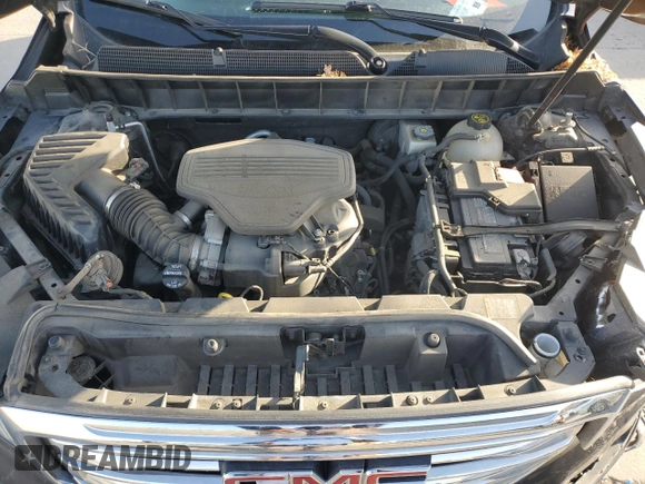 2018 GMC Acadia SLT z VIN 1GKKNULSXJZ192527, wystawiony jako Copart lot #52335155 z przebiegiem Nie podano mil oraz Szkoda całkowita • Salvage title. Historia ofert i sprzedaży dostępna na DreamBid. Obrazek 12.