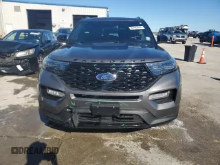 2023 Ford Explorer ST-Line with VIN 1FMSK7KH9PGC02685, listed as a Copart auction lot 81493004 with 28,519 mi miles and Salvage Title. Bid and sale history available at carsss.com. Image 5.