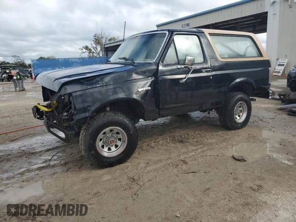 1988 Ford Bronco XL с VIN 1FMEU15N3JLA20890, выставлен на аукционе Copart как лот 79555004 с пробегом Не указан миль и Списание • Salvage title. История ставок и продаж доступна на DreamBid. Изображение 1.
