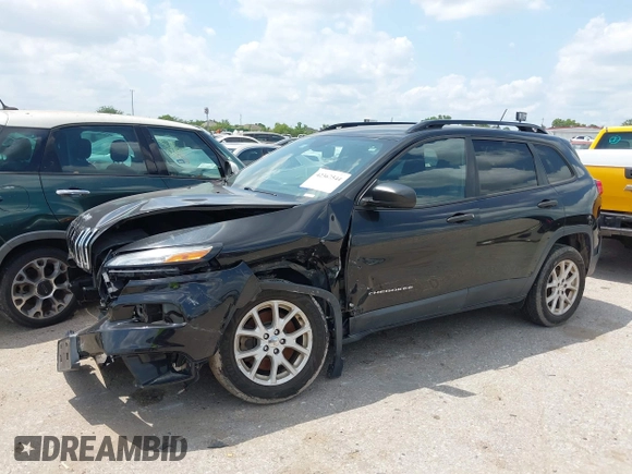 2016 Jeep Cherokee Sport with VIN 1C4PJLAB5GW297349, listed as a IAAI auction lot 42367544 with 142,930 mi miles and . Bid and sale history available at DreamBid. Image 17.