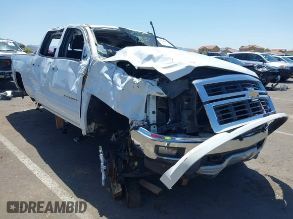 2015 Chevrolet Silverado 1500 LT with VIN 1GCUKREC5FF199331, listed as a IAAI auction lot 42111381 with 180,056 mi miles and . Bid and sale history available at DreamBid. Image 1.