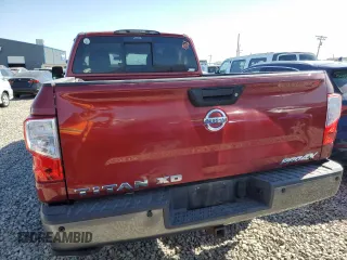 2017 Nissan Titan XD PRO-4X with VIN 1N6AA1F46HN529031, listed as a Copart auction lot 74314094 with 0 mi miles and Salvage Title. Bid and sale history available at carsss.com. Image 6.
