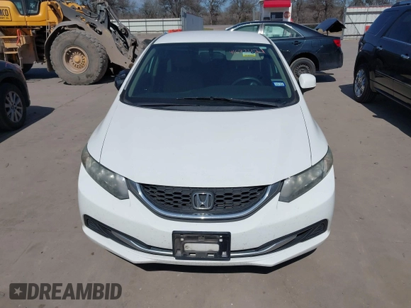 2013 Honda Civic LX with VIN 2HGFB2F57DH580580, listed as a IAAI auction lot 41673421 with 148,675 mi miles and . Bid and sale history available at DreamBid. Image 12.