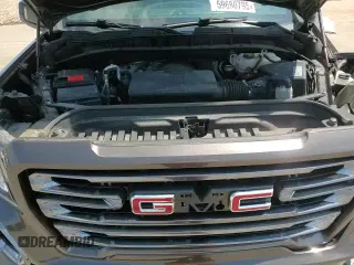 2019 GMC Sierra 1500 AT4 with VIN 1GTP9EED7KZ333582, listed as a Copart auction lot 59680795 with 58,569 mi miles and Salvage title. Bid and sale history available at DreamBid. Image 15.