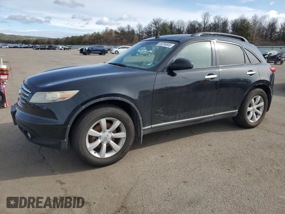 2004 Infiniti FX with VIN JNRAS08W84X215517, listed as a Copart auction lot 53204845 with 190,116 mi miles and Clean title. Bid and sale history available at DreamBid. Image 1.