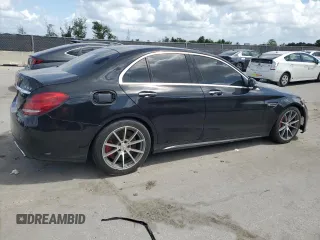 2016 Mercedes-Benz C 63 AMG with VIN 55SWF8GB0GU115383, listed as a Copart auction lot 52738005 with 101,439 mi miles and Clean title. Bid and sale history available at DreamBid. Image 3.