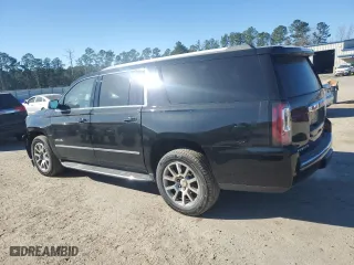 2020 GMC Yukon XL Denali with VIN 1GKS1HKJ6LR298908, listed as a Copart auction lot 85876214 with 148,958 mi miles and Salvage Title. Bid and sale history available at carsss.com. Image 2.