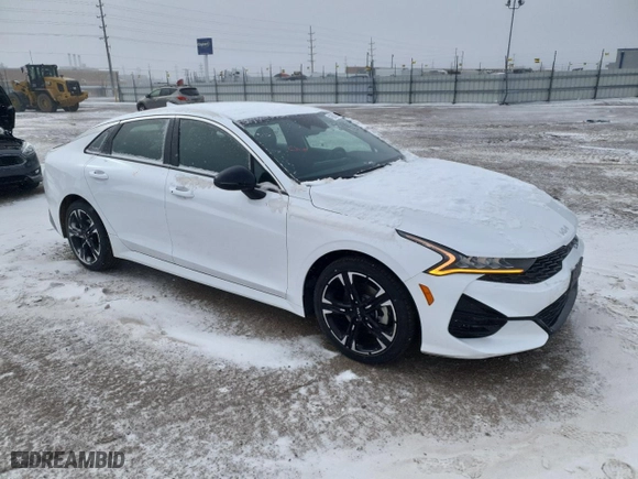 2022 Kia K5 GT-Line with VIN 5XXG64J26NG166372, listed as a Copart auction lot 41685865 with 25,798 mi miles and Salvage Title. Bid and sale history available at carsss.com. Image 4.