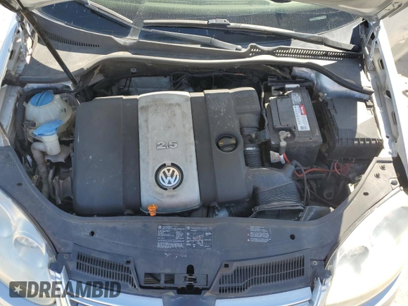 2006 Volkswagen Jetta 2.5L with VIN 3VWRF71K76M779141, listed as a Copart auction lot 48777305 with 265,569 mi miles and Salvage title. Bid and sale history available at DreamBid. Image 11.