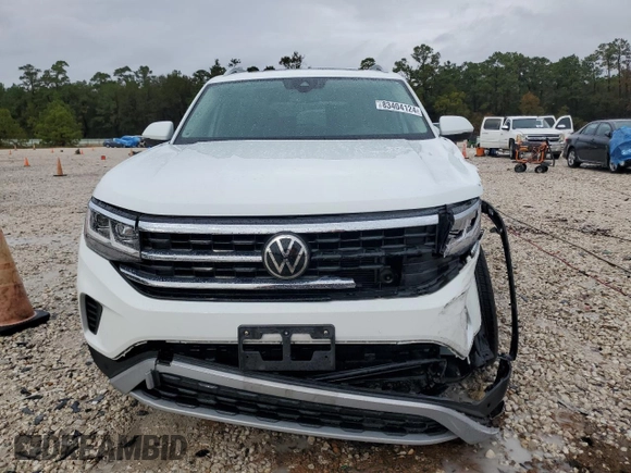 2021 Volkswagen Atlas SEL with VIN 1V2ER2CA5MC573264, listed as a Copart auction lot 84921024 with 88,994 mi miles and Salvage title. Bid and sale history available at DreamBid. Image 5.