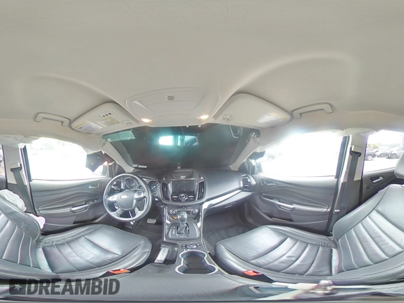 2016 Ford Escape Titanium with VIN 1FMCU9J90GUA01974, listed as a Copart auction lot 60376265 with 177,384 mi miles and Salvage title. Bid and sale history available at DreamBid. Image 15.