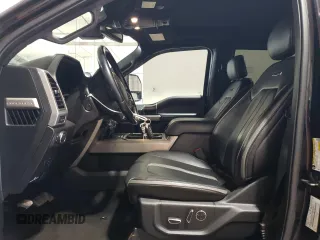 2018 Ford F-350 XL with VIN 1FT8W3BT8JEC75422, listed as a Copart auction lot 53112185 with 97,826 mi miles and Salvage Title. Bid and sale history available at DreamBid. Image 7.