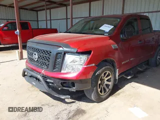 2018 Nissan Titan SV with VIN 1N6AA1EK1JN528262, listed as a IAAI auction lot 41665065 with 96,491 mi miles. Bid and sale history available at carsss.com. Image 6.