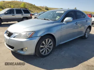 2007 Lexus IS 250 with VIN JTHCK262372019294, listed as a Copart auction lot 64438775 with 128,940 mi miles and Clean title. Bid and sale history available at DreamBid. Image 1.