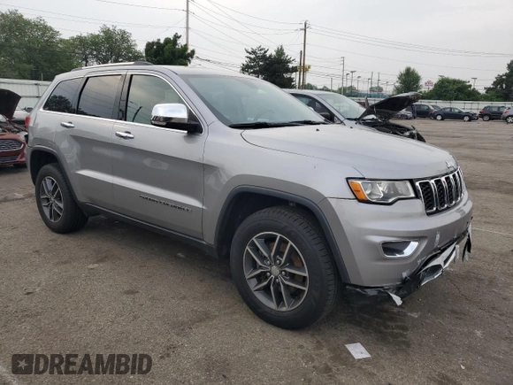 2018 Jeep Grand Cherokee Limited with VIN 1C4RJFBG4JC105495, listed as a Copart auction lot 59544875 with 147,271 mi miles and Salvage title. Bid and sale history available at DreamBid. Image 4.