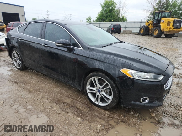 2016 Ford Fusion Titanium with VIN 3FA6P0D92GR136550, listed as a Copart auction lot 62324845 with 100,469 mi miles and Clean title. Bid and sale history available at DreamBid. Image 4.