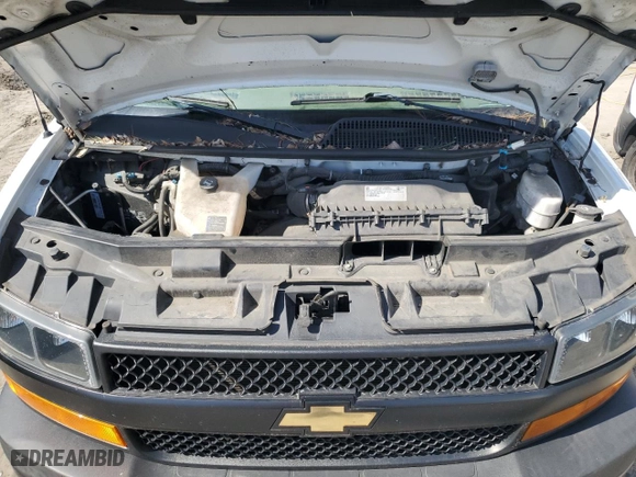 2019 Chevrolet Express Cargo Van with VIN 1GCWGAFP5K1174630, listed as a Copart auction lot 49260185 with 99,272 mi miles and Clean Title. Bid and sale history available at carsss.com. Image 12.