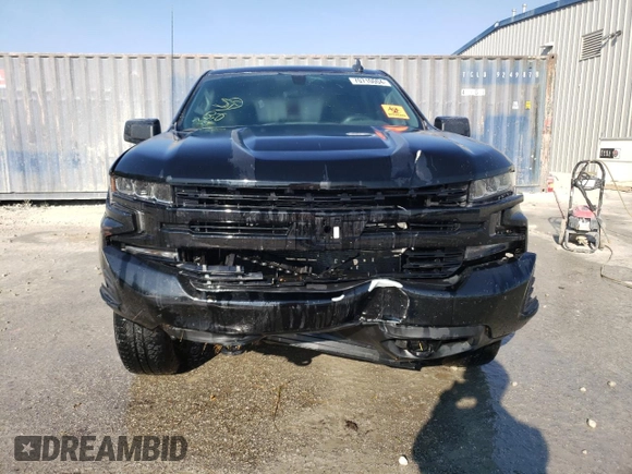 2021 Chevrolet Silverado 1500 RST with VIN 3GCUYEEDXMG453708, listed as a Copart auction lot 70710004 with Not Provided miles and Salvage Title. Bid and sale history available at carsss.com. Image 5.
