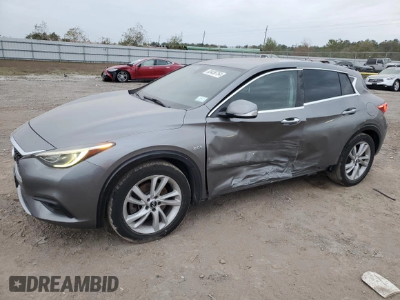 2018 Infiniti QX30 Premium z VIN SJKCH5CP6JA060448, wystawiony jako Copart lot #83436754 z przebiegiem 97 684 mil mil oraz Szkoda całkowita • Salvage title. Historia ofert i sprzedaży dostępna na DreamBid. Obrazek 1.