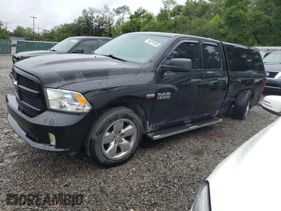2014 Ram 1500 Tradesman with VIN 1C6RR6FT5ES113155, listed as a Copart auction lot 56291695 with 154,792 mi miles and Salvage title. Bid and sale history available at DreamBid. Image 1.