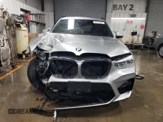 2020 BMW X3 M Competition with VIN 5YMTS0C08L9B60091, listed as a Copart auction lot 48272054 with 0 mi miles and Salvage Title. Bid and sale history available at carsss.com. Image 5.