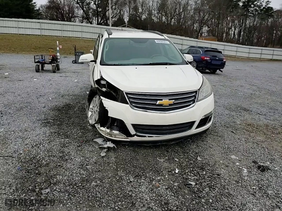 2015 Chevrolet Traverse LT with VIN 1GNKRGKD8FJ156904, listed as a Copart auction lot 44896505 with 142,758 mi miles and Salvage Title. Bid and sale history available at carsss.com. Image 12.