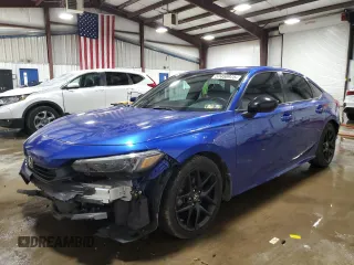 2022 Honda Civic Sport z VIN 2HGFE2F51NH598002, wystawiony jako Copart lot #57458975 z przebiegiem 30 504 mil mil oraz Szkoda całkowita • Salvage title. Historia ofert i sprzedaży dostępna na DreamBid. Obrazek 1.