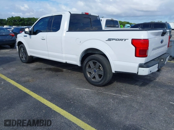2020 Ford F-150 XL with VIN 1FTEX1CP4LKE56026, listed as a IAAI auction lot 41196057 with 92,828 mi miles and . Bid and sale history available at DreamBid. Image 3.