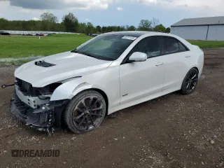 2018 Cadillac ATS-V z VIN 1G6AL5SY0J0173503, wystawiony jako Copart lot #55731415 z przebiegiem 69 571 mil mil oraz Szkoda całkowita • Salvage title. Historia ofert i sprzedaży dostępna na DreamBid. Obrazek 1.