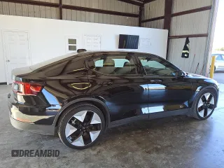 2023 Polestar 2 with VIN YSMED3KA6PL121923, listed as a Copart auction lot 80258404 with 43,744 mi miles and Clean Title. Bid and sale history available at carsss.com. Image 3.
