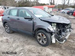 2021 Honda CR-V LX with VIN 5J6RW1H21ML002579, listed as a IAAI auction lot 41396754 with 36,000 mi miles. Bid and sale history available at carsss.com. Image 1.