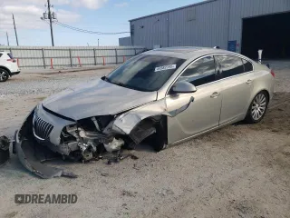 2011 Buick Regal CXL Turbo TO2 с VIN W04GW5EV9B1106159, выставлен на аукционе Copart как лот 44582345 с пробегом 127 990 миль миль и Списание • Salvage title. История ставок и продаж доступна на DreamBid. Изображение 1.