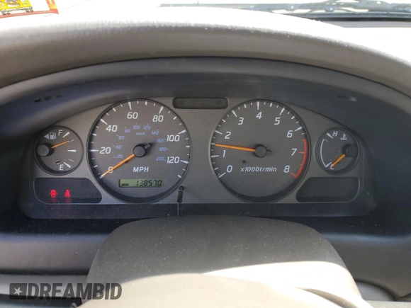 2003 Nissan Sentra XE with VIN 3N1CB51D83L695196, listed as a Copart auction lot 52225155 with 138,570 mi miles and Salvage Title. Bid and sale history available at DreamBid. Image 9.